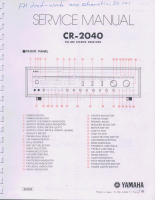 Yamaha CR-2040 - Service Manual-part-11